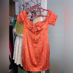 Super down dress sz small